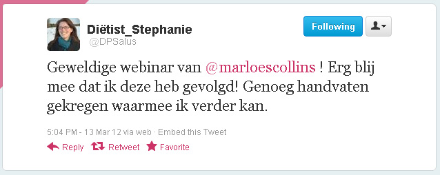 Diëtist Stephanie
